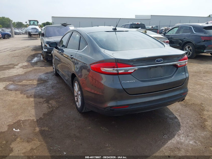 Vin: 3fa6p0h70hr224328, lot: 46678547, ford fusion se 20173