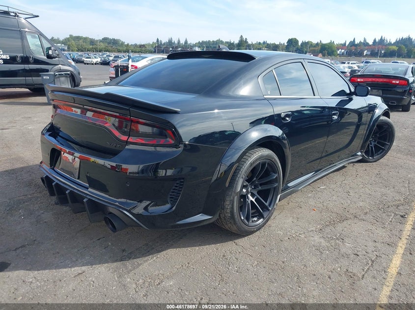 Vin: 2c3cdxgj6ph660580, lot: 46678557, dodge charger scat pack widebody 20234