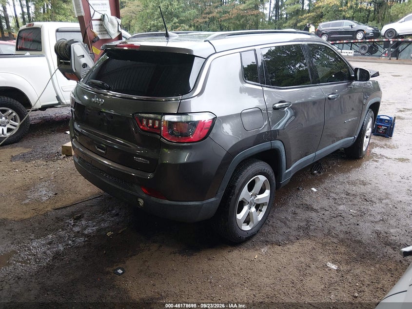 Vin: 3c4njdbb3jt282731, lot: 46678558, jeep compass latitude 4x4 20184
