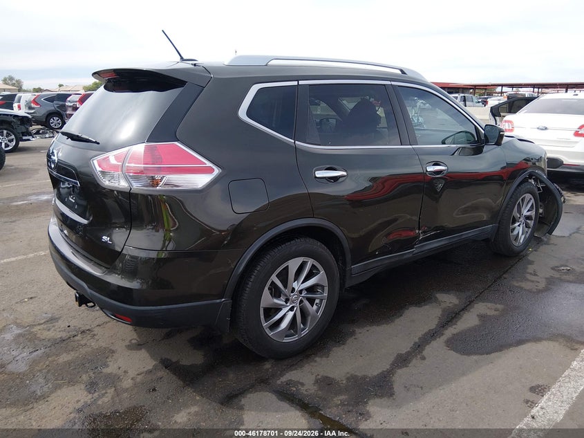Vin: 5n1at2mt2fc866734, lot: 46678561, nissan rogue sl 20154