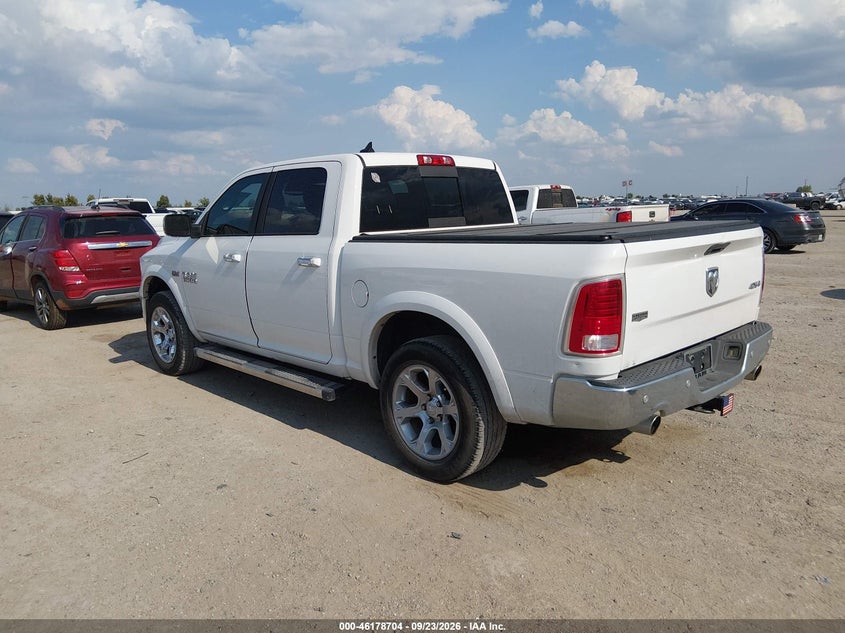 Vin: 1c6rr7nt3hs799918, lot: 46678565, ram 1500 laramie  4x4 5'7 box 20173