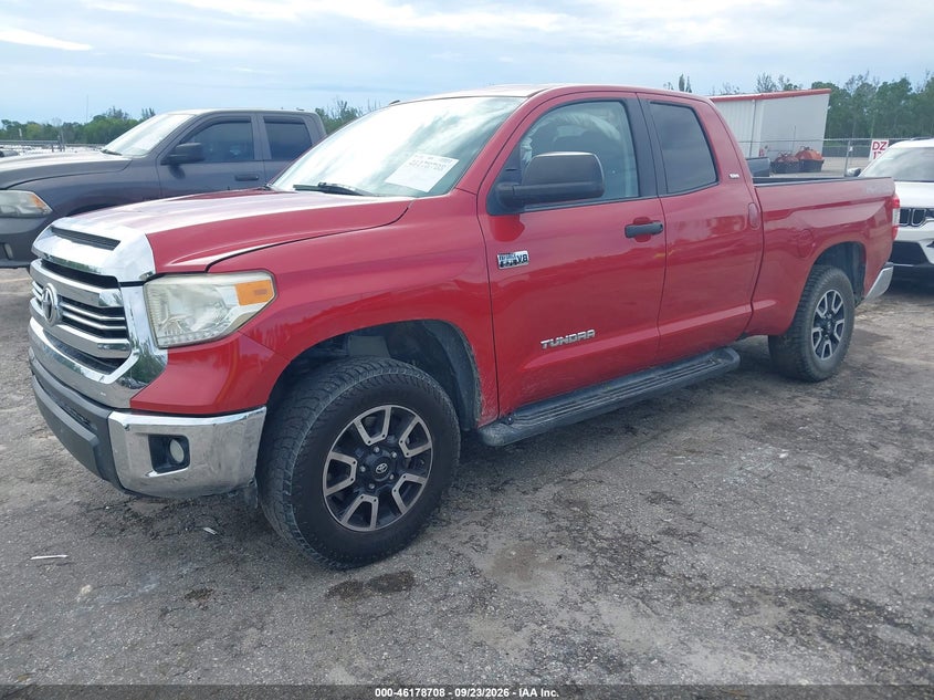 Vin: 5tfuy5f18gx540561, lot: 46678568, toyota tundra sr5 5.7l v8 20162