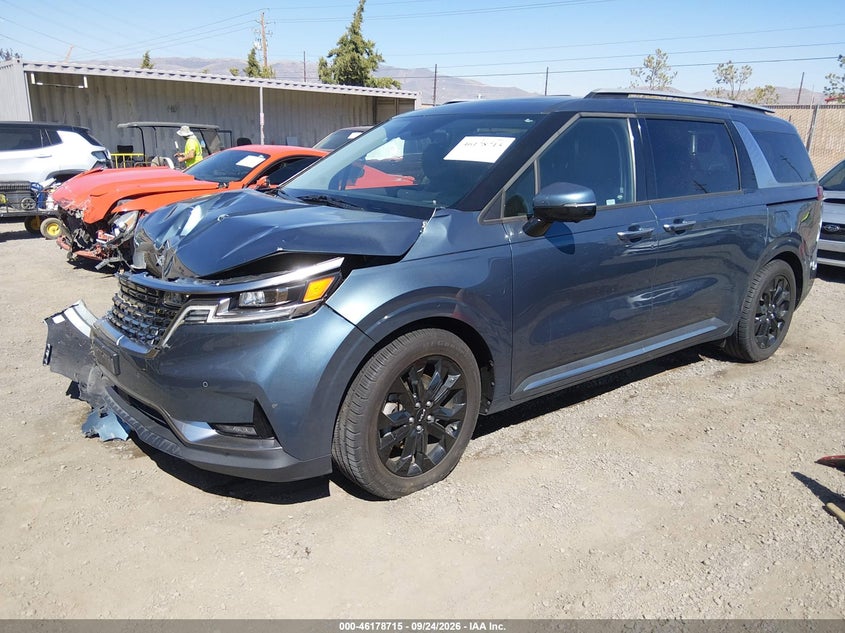 Vin: kndne5h35p6198990, lot: 46678575, kia carnival mpv sx prestige 20232