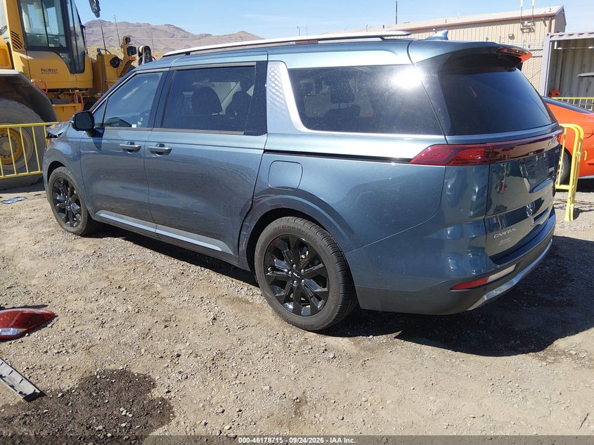 Vin: kndne5h35p6198990, lot: 46678575, kia carnival mpv sx prestige 20233
