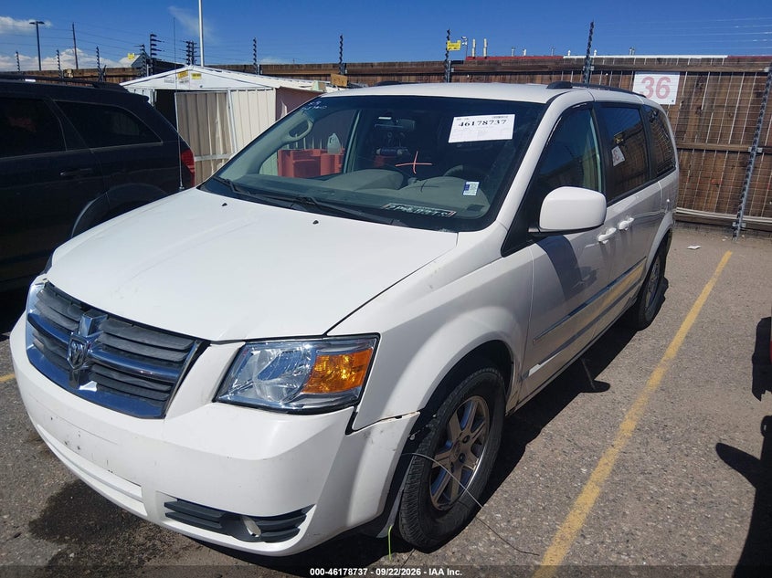 Vin: 2d4rn5d10ar211136, lot: 46678597, dodge grand caravan sxt 20102