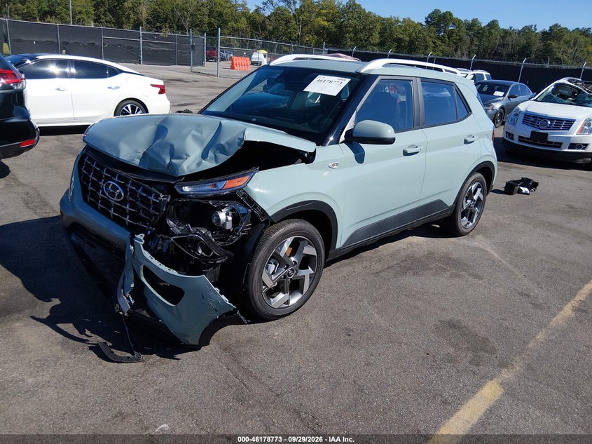 Vin: kmhrc8a39tu480456, lot: 46678633, hyundai venue sel 20262