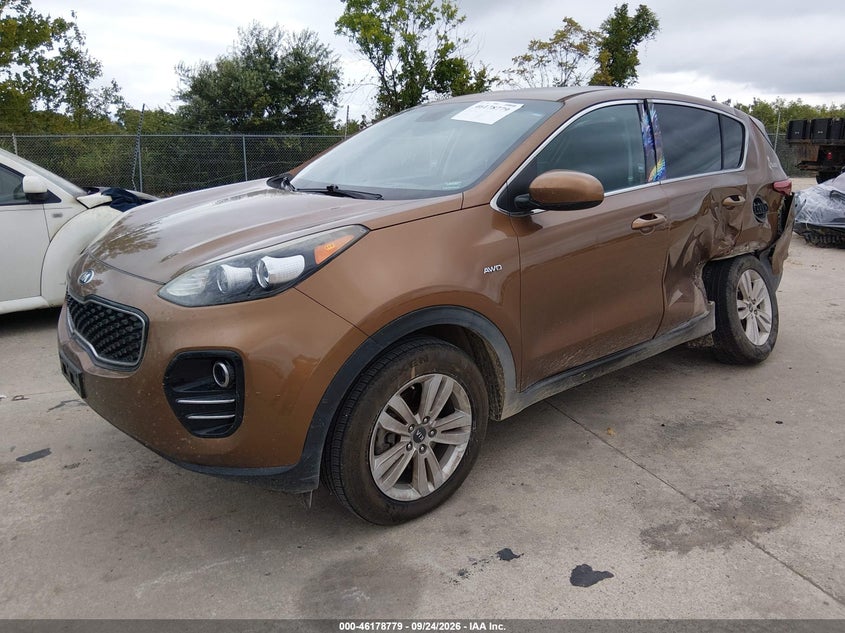 Vin: kndpmcac6j7335320, lot: 46678639, kia sportage lx 20182