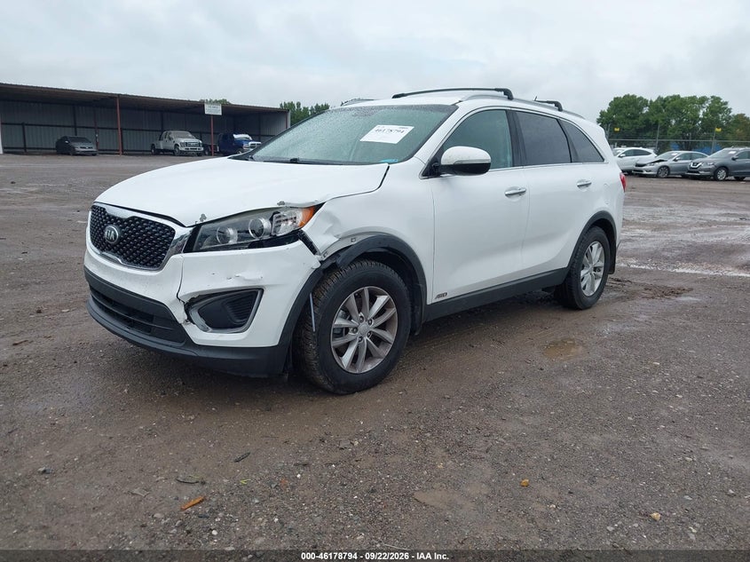 Vin: 5xypgda32hg255104, lot: 46678654, kia sorento 2.4l lx 20172