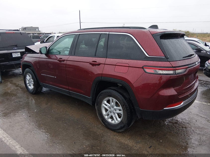 Vin: 1c4rjgag4r8604397, lot: 46678657, jeep grand cherokee laredo 4x2 20243