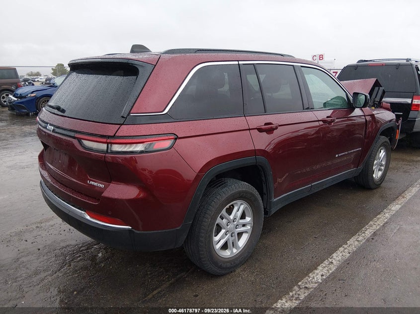 Vin: 1c4rjgag4r8604397, lot: 46678657, jeep grand cherokee laredo 4x2 20244