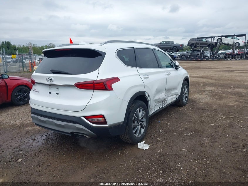 Vin: 5nms53ad6kh021810, lot: 46678673, hyundai santa fe ultimate 20194