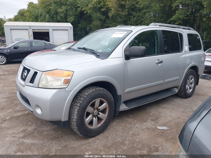2013 Nissan Armada, Звичайний знос, IAAI, VIN 5N1AA0NC8DN608695 — фото 2