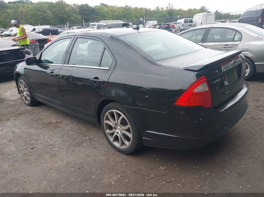 Vin: 3fahp0ja4br296607, lot: 46678723, ford fusion sel 20113