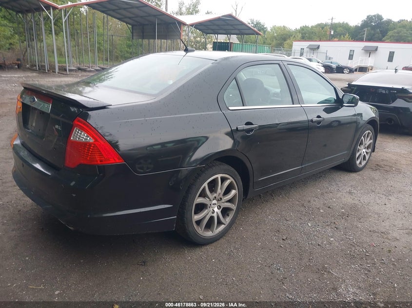 Vin: 3fahp0ja4br296607, lot: 46678723, ford fusion sel 20114