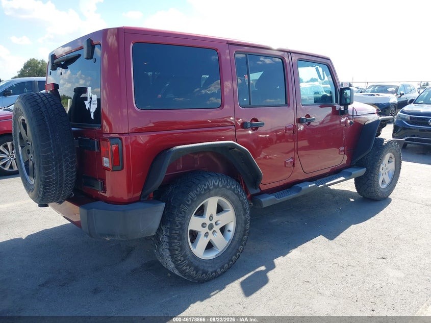 Vin: 1c4bjweg7cl281019, lot: 46678726, jeep wrangler unlimited sahara 20124