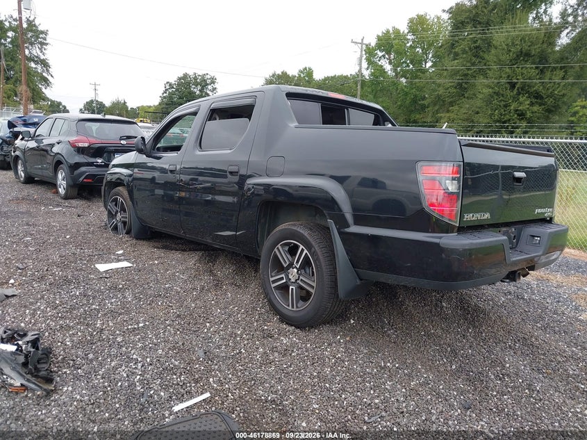 Vin: 5fpyk1f77db007954, lot: 46678729, honda ridgeline sport 20133