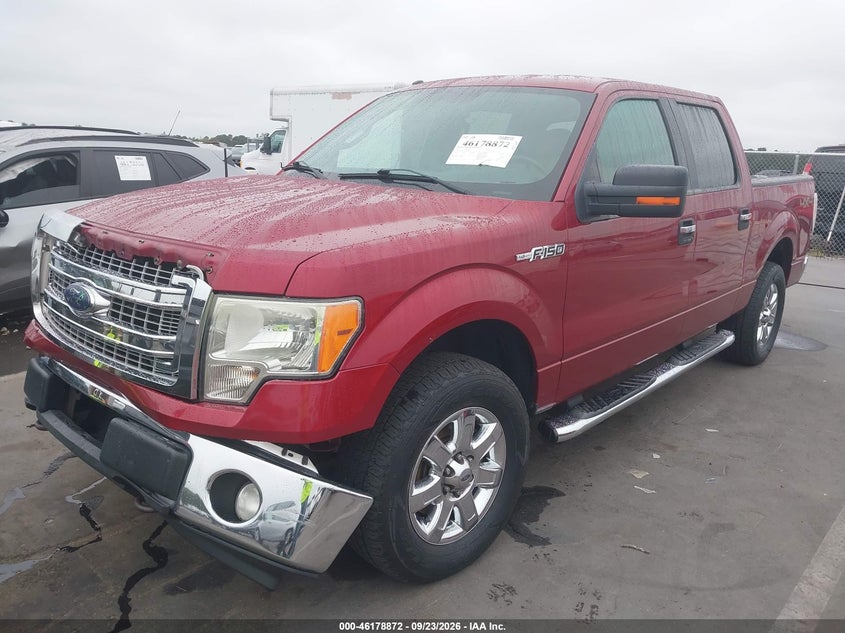 Vin: 1ftfw1ef6dfd08157, lot: 46678732, ford f-150 xlt 20132