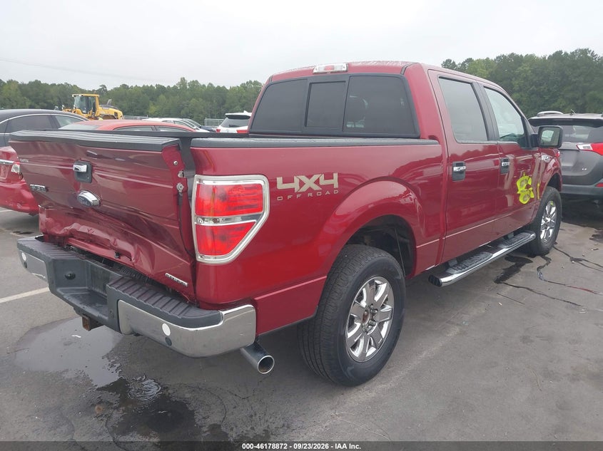 Vin: 1ftfw1ef6dfd08157, lot: 46678732, ford f-150 xlt 20134