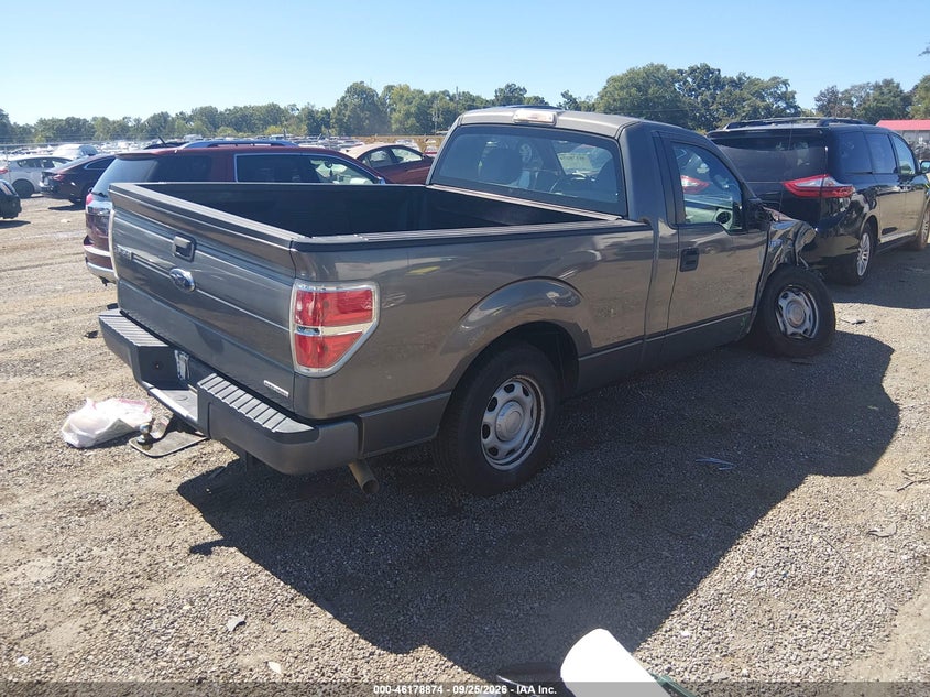 Vin: 1ftmf1cm4dkg19425, lot: 46678734, ford f-150 xl 20134