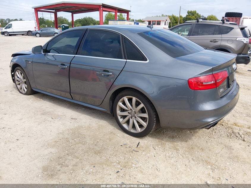 Vin: wauafafl3en043264, lot: 46678739, audi a4 2.0t premium 20143