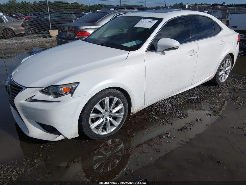 Vin: jthbf1d20f5074327, lot: 46678803, lexus is 250 20152