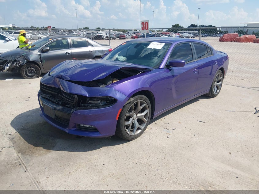 Vin: 2c3cdxhg9gh139985, lot: 46678807, dodge charger sxt 20162