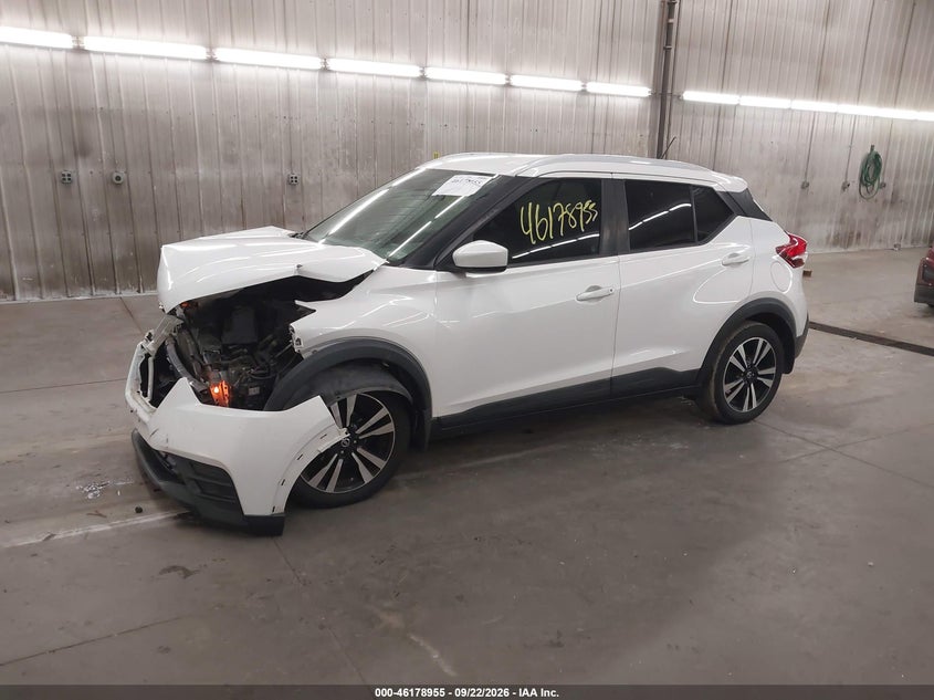 Vin: 3n1cp5cu9jl538322, lot: 46678816, nissan kicks sv 20182