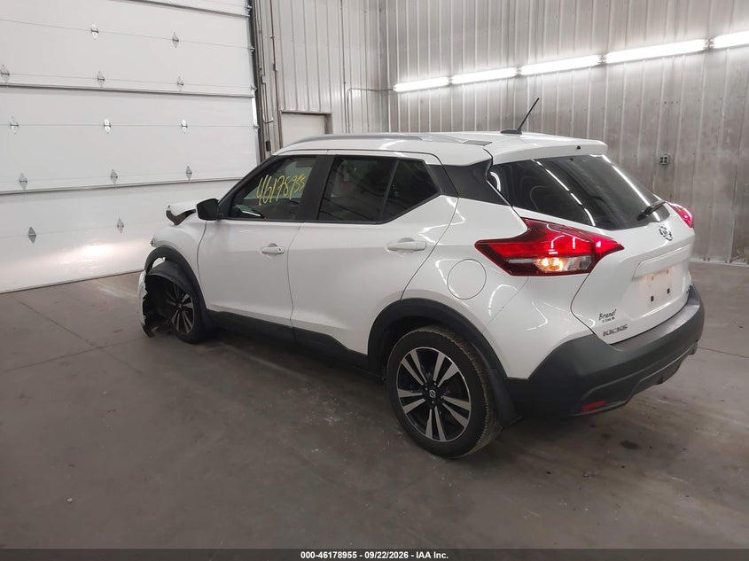 Vin: 3n1cp5cu9jl538322, lot: 46678816, nissan kicks sv 20183
