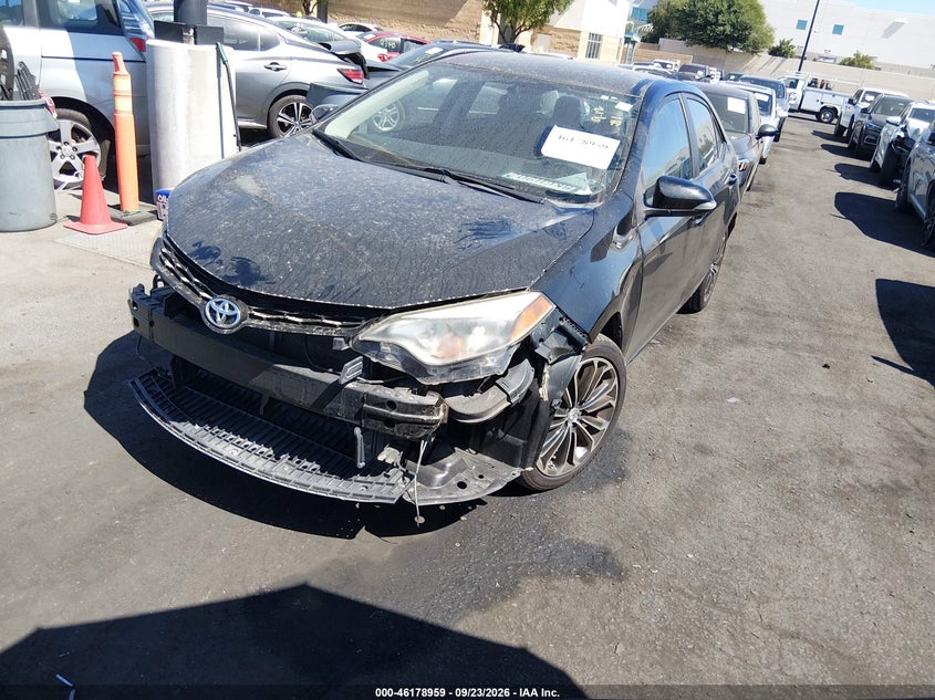 Vin: 5yfburhe2fp300655, lot: 46678819, toyota corolla s plus 20152