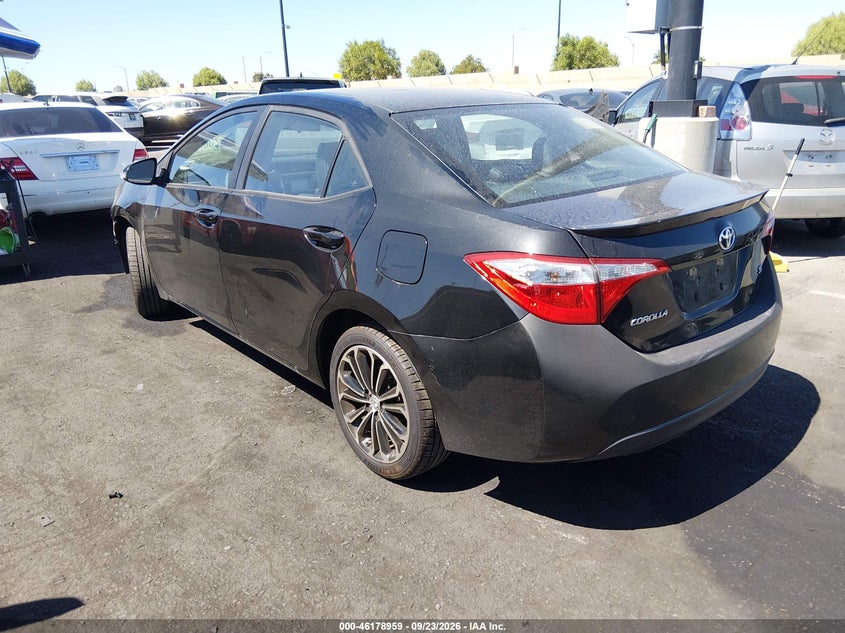 Vin: 5yfburhe2fp300655, lot: 46678819, toyota corolla s plus 20153