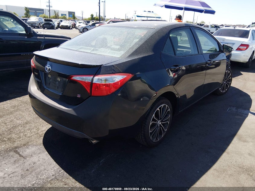 Vin: 5yfburhe2fp300655, lot: 46678819, toyota corolla s plus 20154