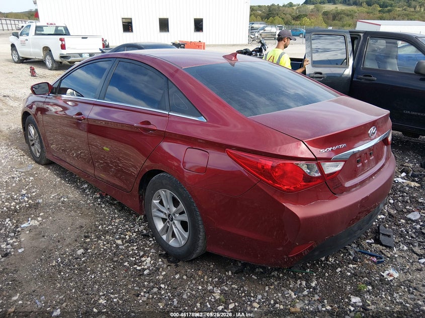 Vin: 5npeb4ac9eh946883, lot: 46678822, hyundai sonata gls 20143