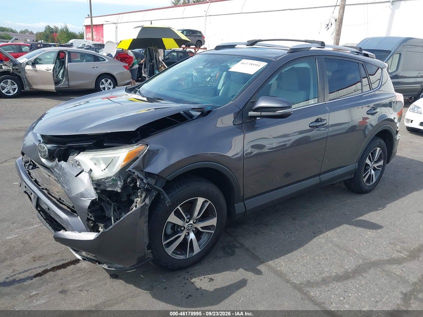 Vin: 2t3rfrev0gw474566, lot: 46678855, toyota rav4 xle 20162