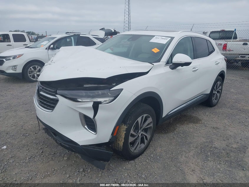 Vin: lrbfznr47nd022093, lot: 46678869, buick envision essence 20222