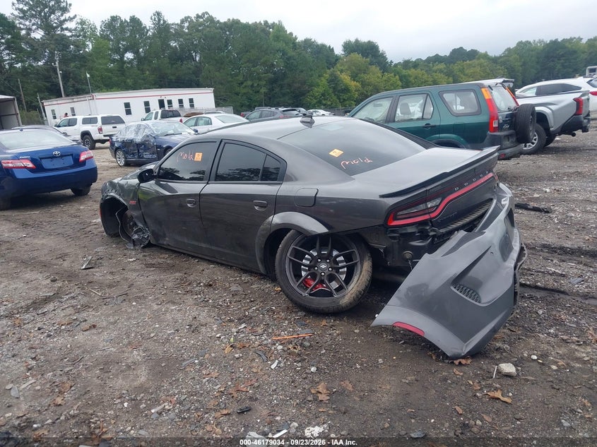 Vin: 2c3cdxgj8mh583397, lot: 46678894, dodge charger scat pack widebody 20213