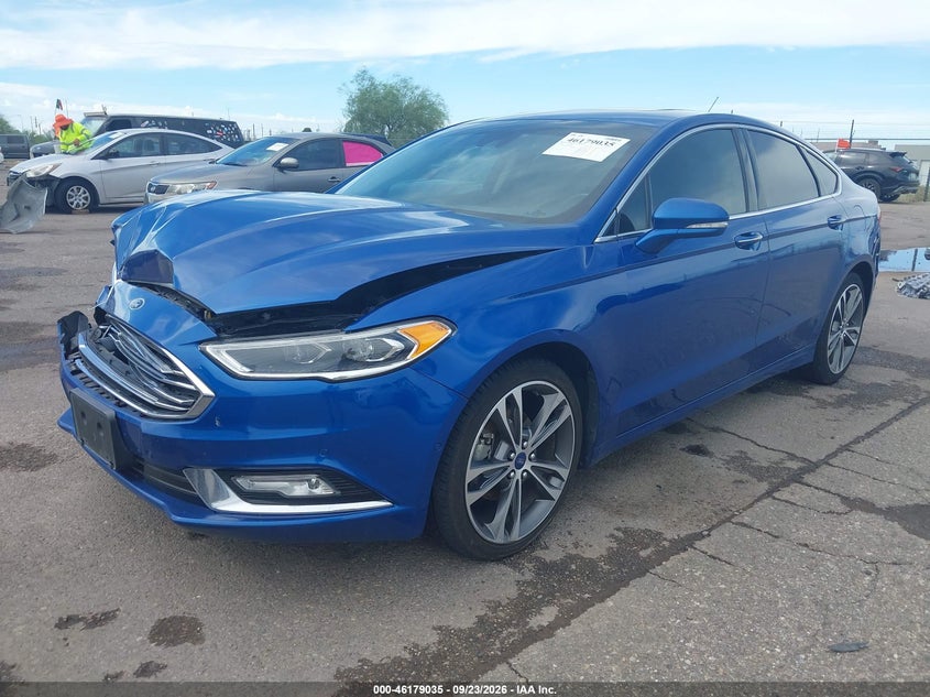 Vin: 3fa6p0d91jr118578, lot: 46678895, ford fusion titanium 20182