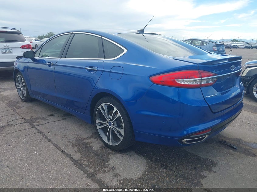 Vin: 3fa6p0d91jr118578, lot: 46678895, ford fusion titanium 20183