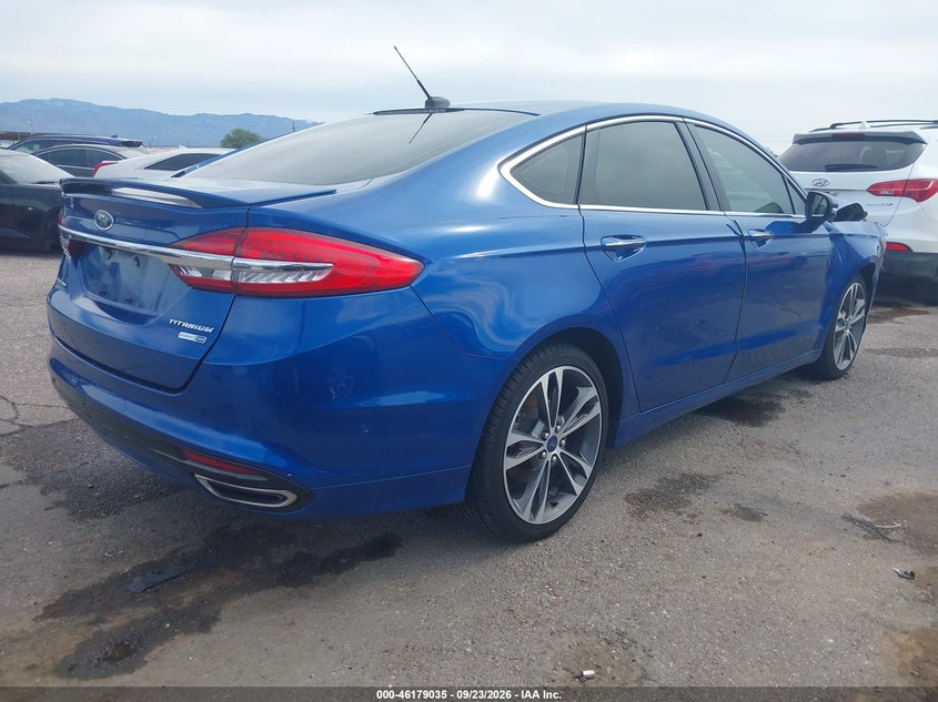 Vin: 3fa6p0d91jr118578, lot: 46678895, ford fusion titanium 20184