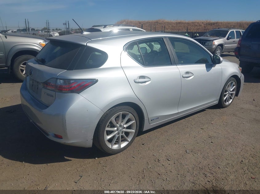 Vin: jthkd5bh2b2033665, lot: 46678898, lexus ct 200h premium 20114