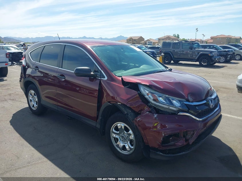Vin: 5j6rm4h34fl015426, lot: 46678954, honda cr-v lx 2015 img_1