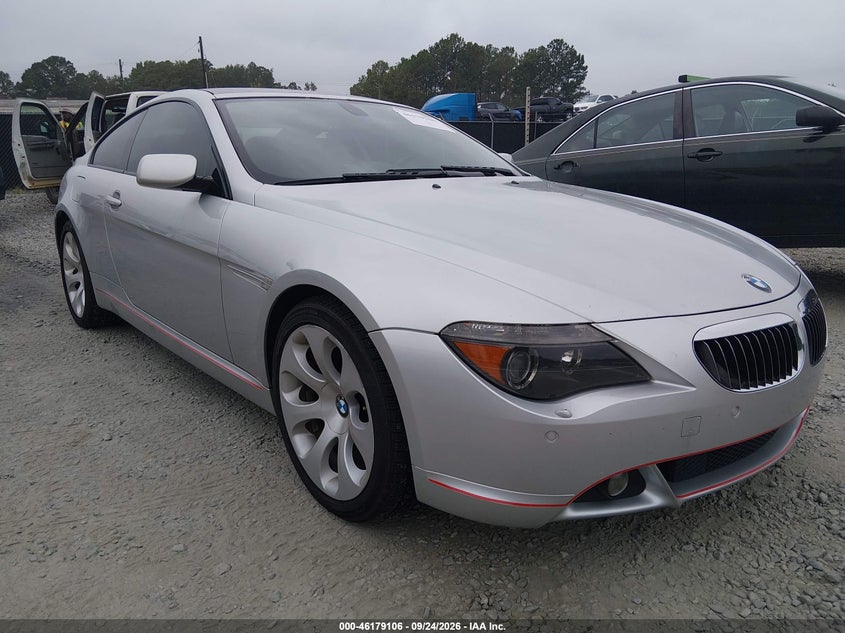 BMW 650I 2007 VIN WBAEH13527CR52421