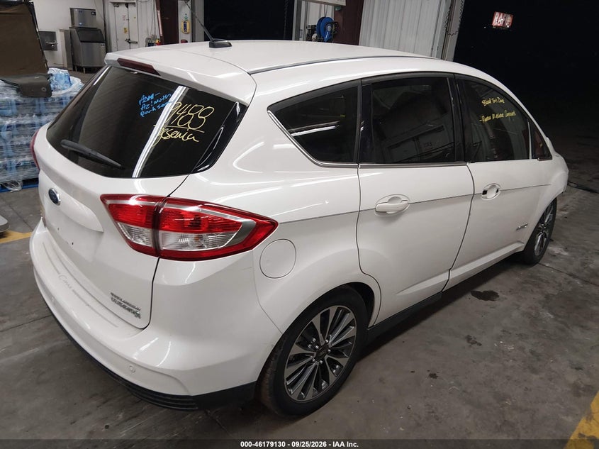 Vin: 1fadp5duxhl119049, lot: 46678990, ford c-max hybrid titanium 20174
