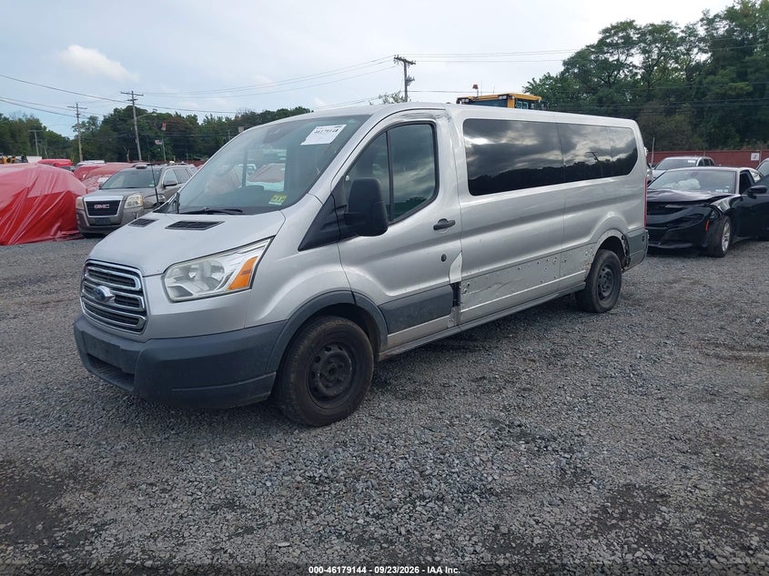 Vin: 1fbzx2zm1fka31120, lot: 46679004, ford transit-350 xlt 20152