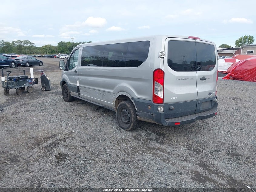 Vin: 1fbzx2zm1fka31120, lot: 46679004, ford transit-350 xlt 20153