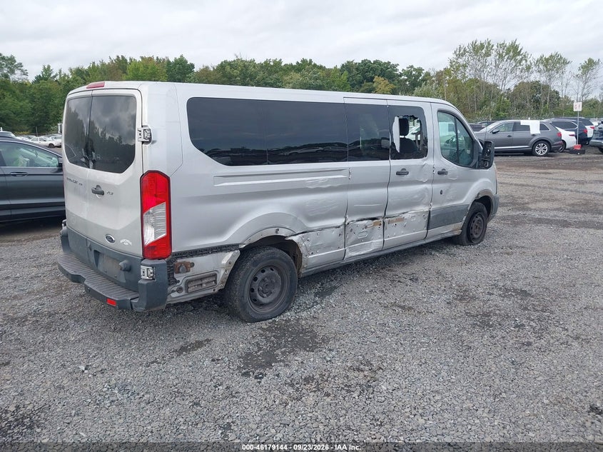 Vin: 1fbzx2zm1fka31120, lot: 46679004, ford transit-350 xlt 20154