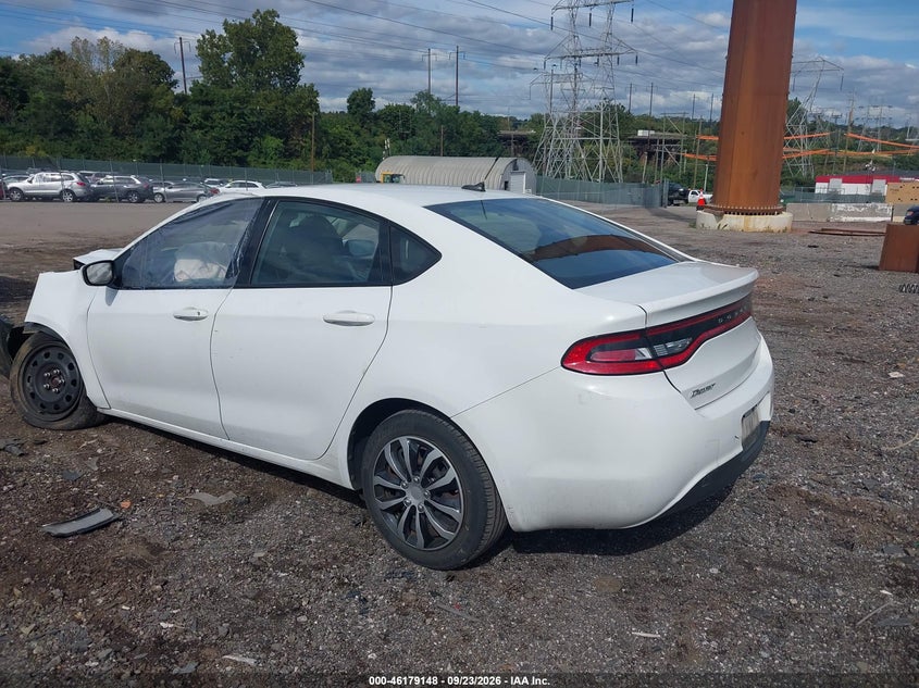 Vin: 1c3cdfaaxfd150764, lot: 46679008, dodge dart se 20153