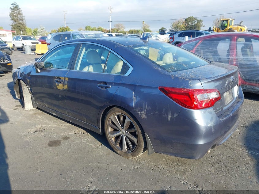 Vin: 4s3bnan61g3050282, lot: 46679017, subaru legacy 2.5i limited 20163