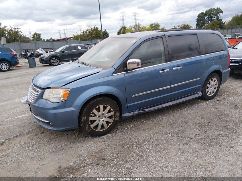 Vin: 2c4rc1cg1cr209416, lot: 46679048, chrysler town & country touring-l 20122
