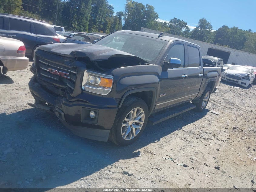Vin: 3gtu2vec6fg367288, lot: 46679067, gmc sierra 1500 slt 20152