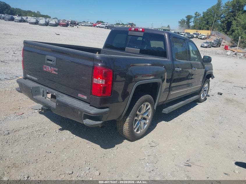 Vin: 3gtu2vec6fg367288, lot: 46679067, gmc sierra 1500 slt 20154